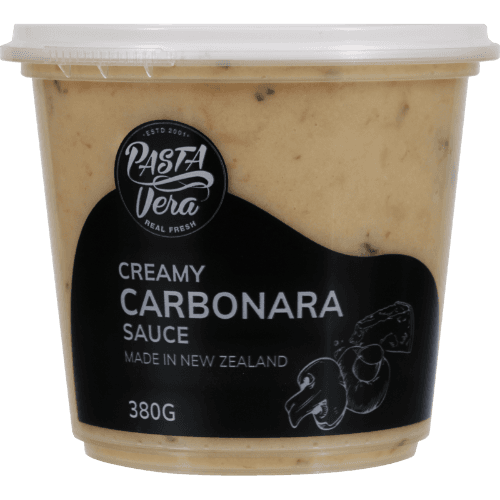 Pasta Vera Creamy Carbonara Sauce