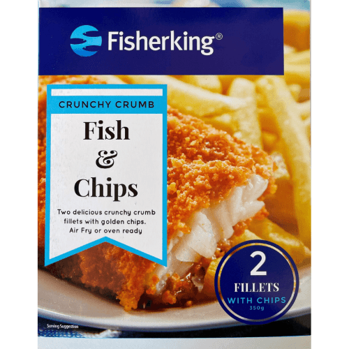 Fisherking Crunchy Crumb Fish & Chips