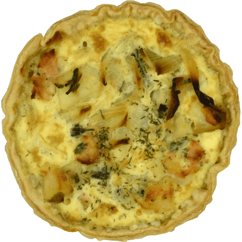 Rocket Kitchen Loose Salmon Quiche Quiche