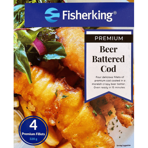 Fisherking Premium Beer Battered Cod