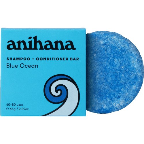 Anihana Blue Ocean Shampoo + Conditioner Bar