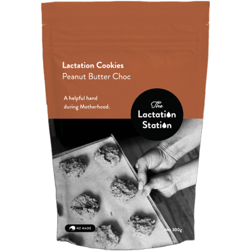 The Lactation Station Peanut Butter Choc Cookies