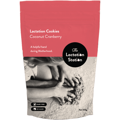 The Lactation Station Coconut Cranberry Dairy Free Cookies