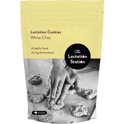 The Lactation Station White Chocolate Cookies