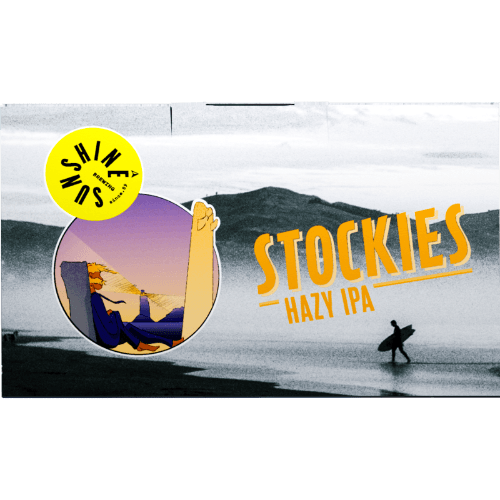 Sunshine Stockies Hazy IPA Cans