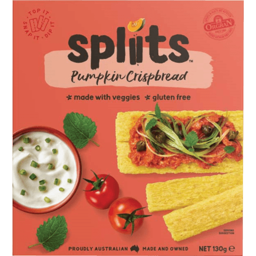 Spliits Pumpkin Crispbread