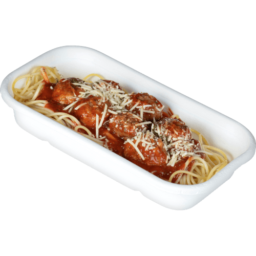 Italian Meatballs On Spaghetti