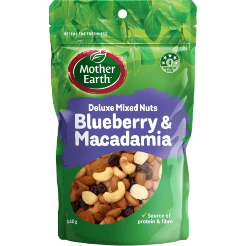 Mother Earth Blueberry & Macadamia Deluxe Mix Nuts