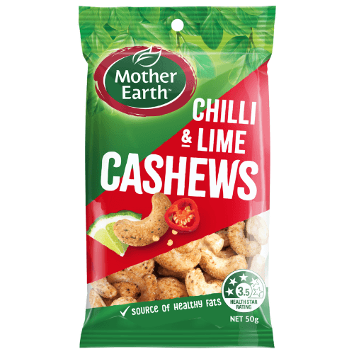 Mother Earth Chilli & Lime Cashews