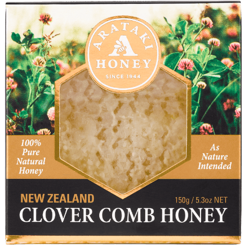 Arataki NZ Clover Comb Honey