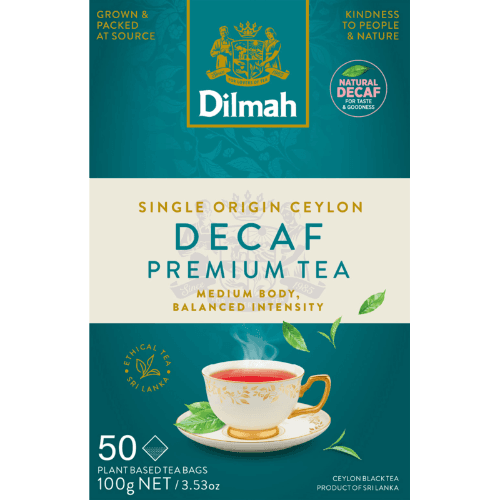 Dilmah Decaf Premium Plant Based Teabags