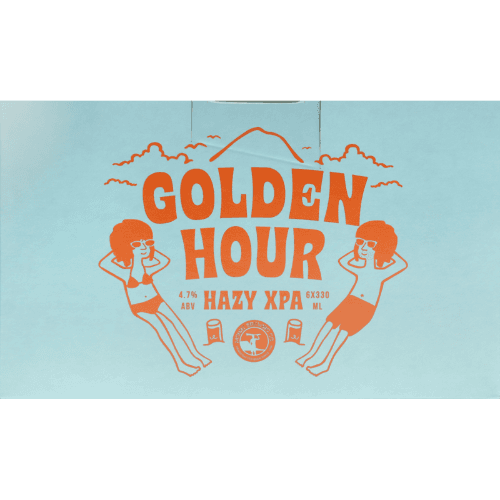 Mount Brewing Co Golden Hour Hazy XPA 6 × 330 mL