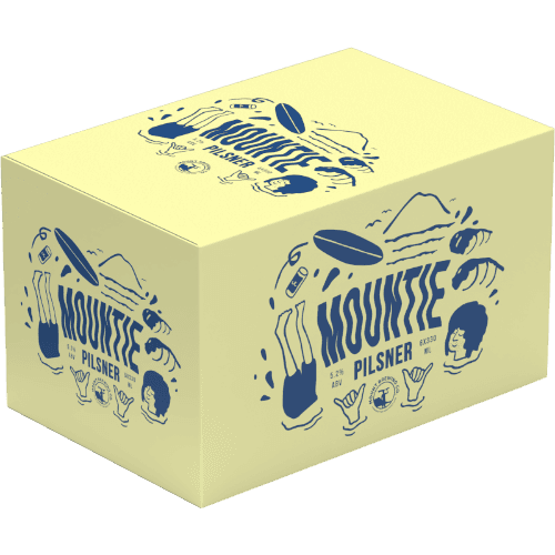 Mount Brewing Co Mountie Pilsner 6 × 330 mL