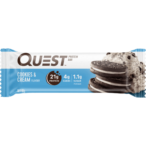 Quest Cookies & Cream Flavour Protein Bar