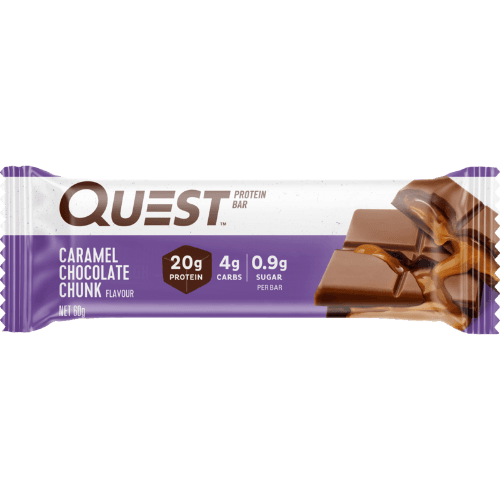 Quest Caramel Chocolate Chunk Flavour Protein Bar