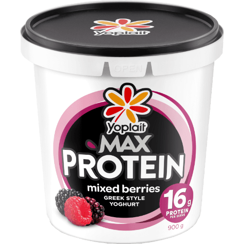 Yoplait Max Protein Mixed Berries Greek Style Yoghurt