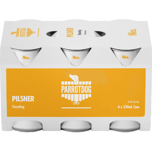 Parrotdog Sundog Pilsner Beer Cans