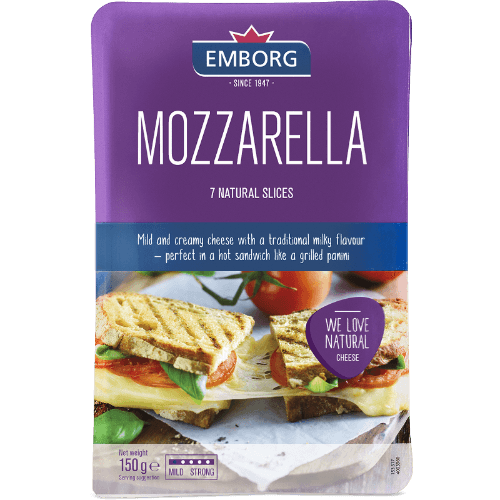 Emborg Mozzarella Cheese Slices