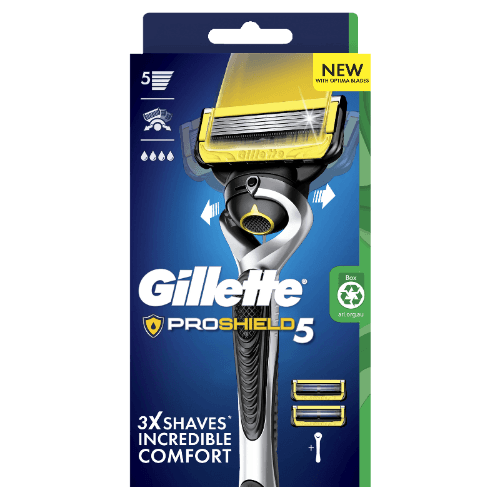 Gillette ProShield 5 Razor And 2 Cartridges