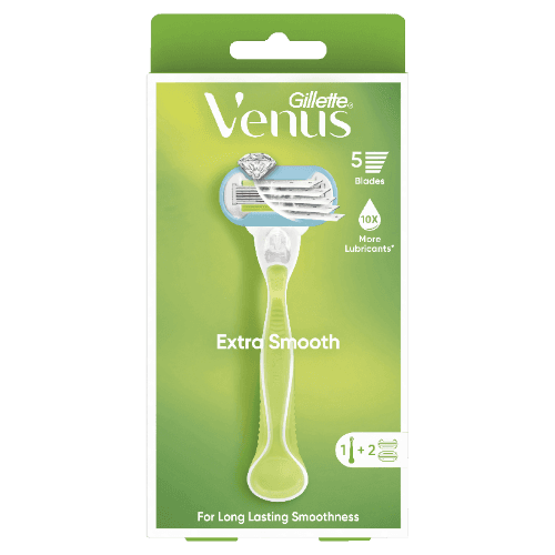 Gillette Venus Extra Smooth Razor And 2 Cartridges