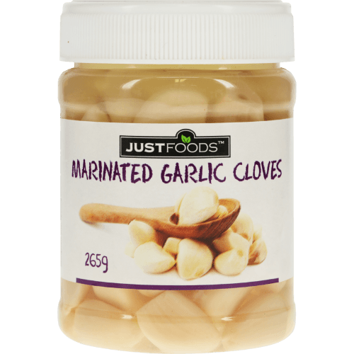 Just Foods Marinated Garlic Cloves