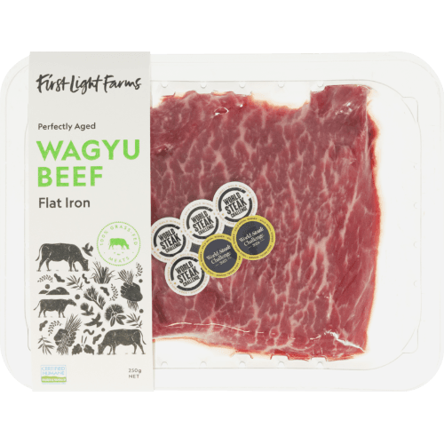 First Light Flat Iron Wagyu Beef Steak