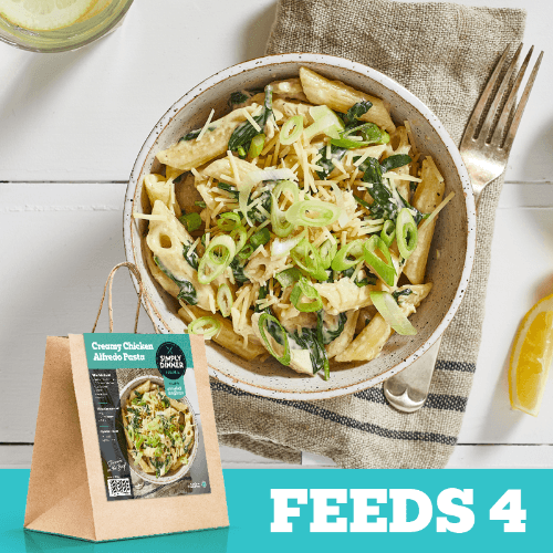 Simply Dinner Chicken Alfredo Pasta Meal Kit Serve 4