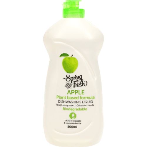 Spring Fresh Apple Plant Based Formula Dishwashing Liquid