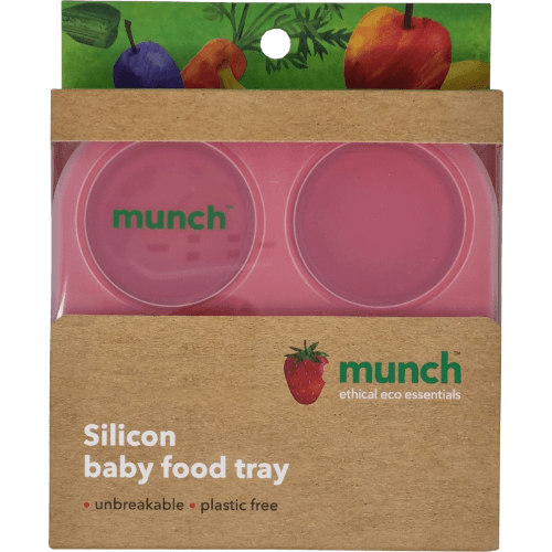 Munch Cupboard Silicon Baby Food Tray (4 Comp)