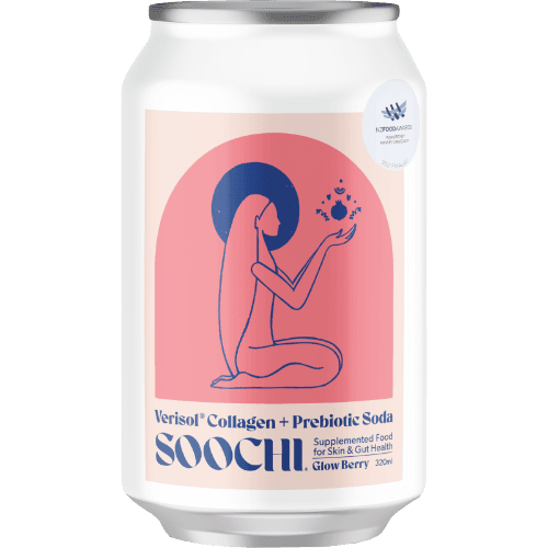 Soochi Glow Berry Collagen + Prebiotic Soda