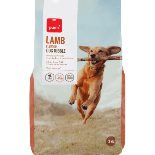 Pams Lamb Flavour Dog Kibble
