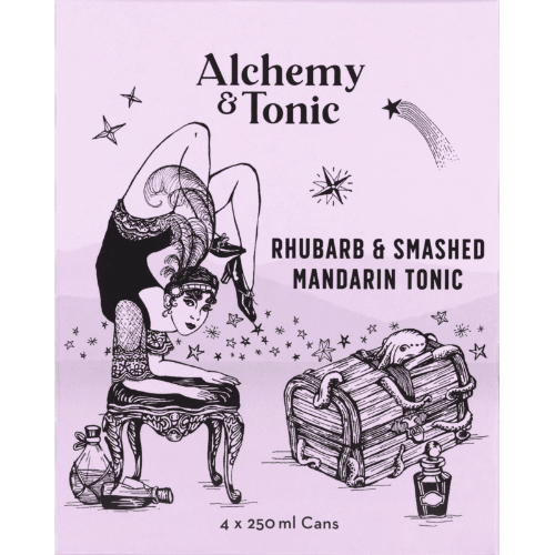 Alchemy & Tonic Rhubarb & Smashed Mandarin Tonic