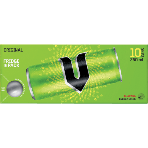 V Green Guarana Energy Drink