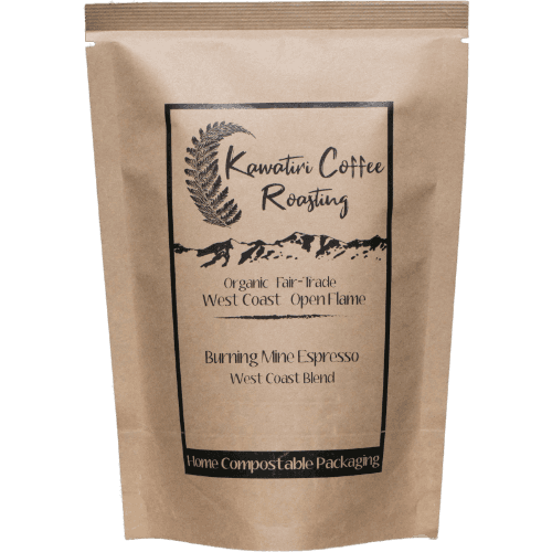 Kawatiri Coffee Roasting Burn Mine Espresso Ground Coffee 200 g