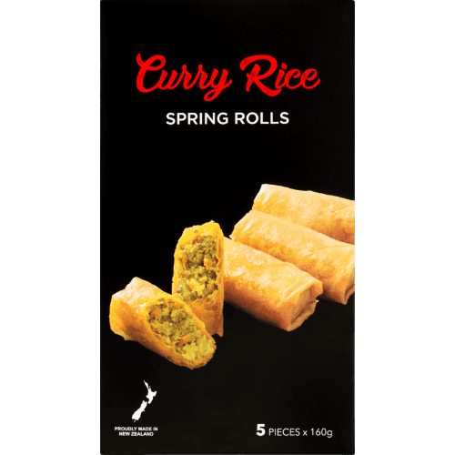 Retail Machi Curry Rice Spring Rolls