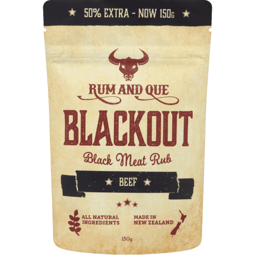 Rum and Que Blackout Black Meat Rub