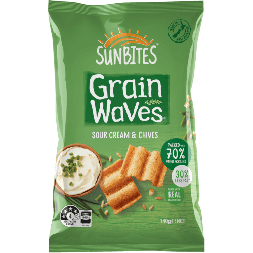 Sunbites Grain Waves Sour Cream & Chives