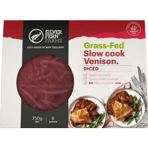 Silver Fern Farms Grass-Fed Diced Venison