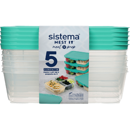 Sistema Nest It Meal Prep Containers 1.9L