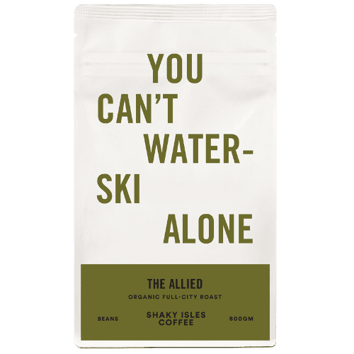 Shaky Isles Coffee Co The Allied Organic Full-City Roast Coffee Beans 800 g