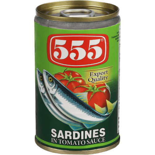 555 Sardines In Tomato Sauce