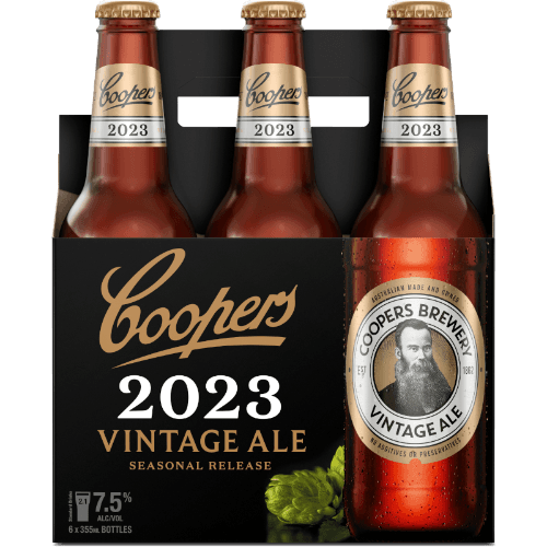Coopers 2023 Vintage Ale Seasonal Release 6 × 355 mL