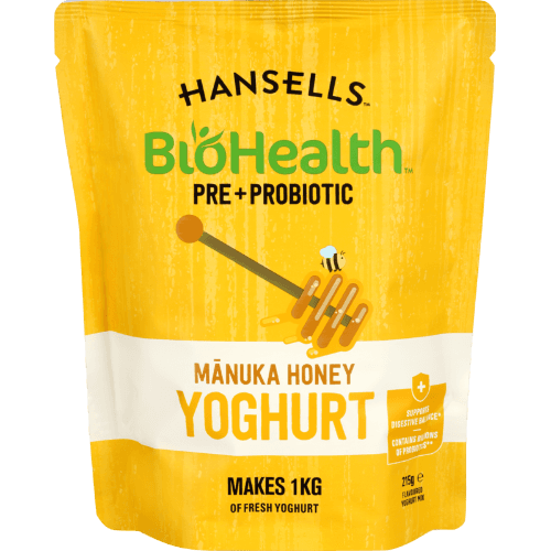 Hansells BioHealth Pre + Probiotic Manuka Honey Yoghurt Base