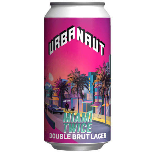 Urbanaut Miami Twice Double Brut Lager 440 mL