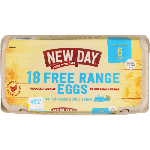 New Day Free Range Size 6 Eggs