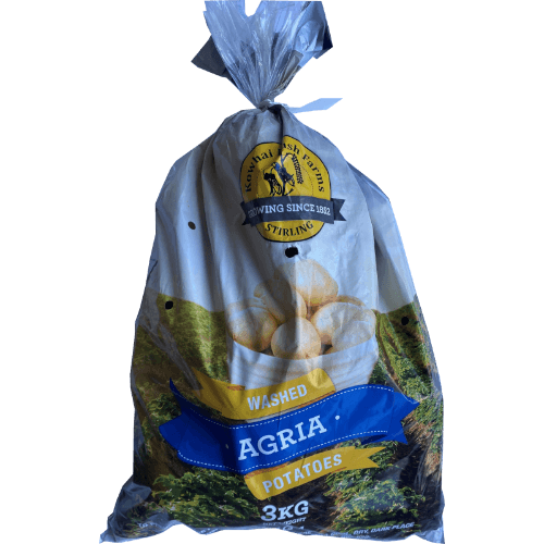 Kowhai Bush Farms Agria Washed Potatoes