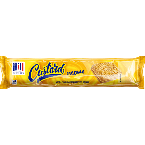Hill Custard Creams Biscuits