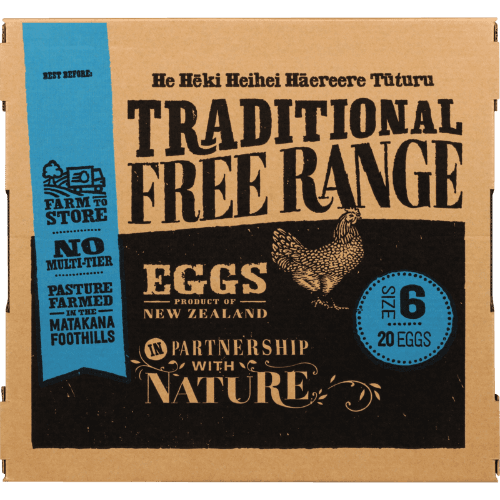 Traditional Free Range Eggs Traditional Free Range Size 6 Eggs