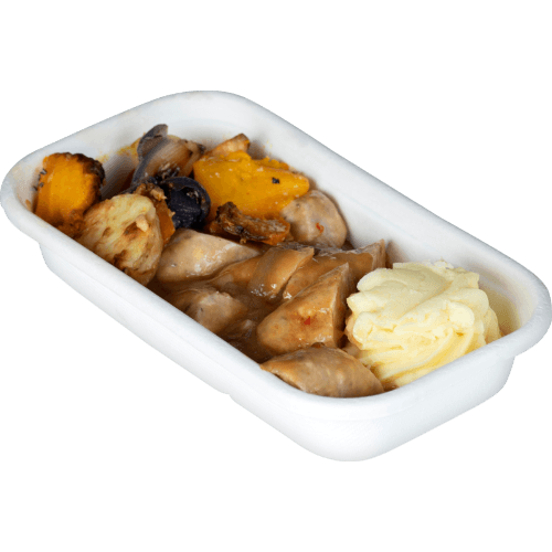 Devilled Sausages Meal