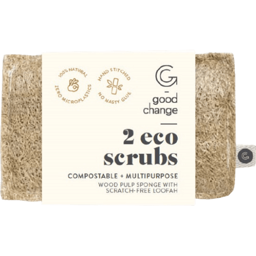 Good Change Loofah & Cellulose Sponge Kitchen Cleaner 50 g